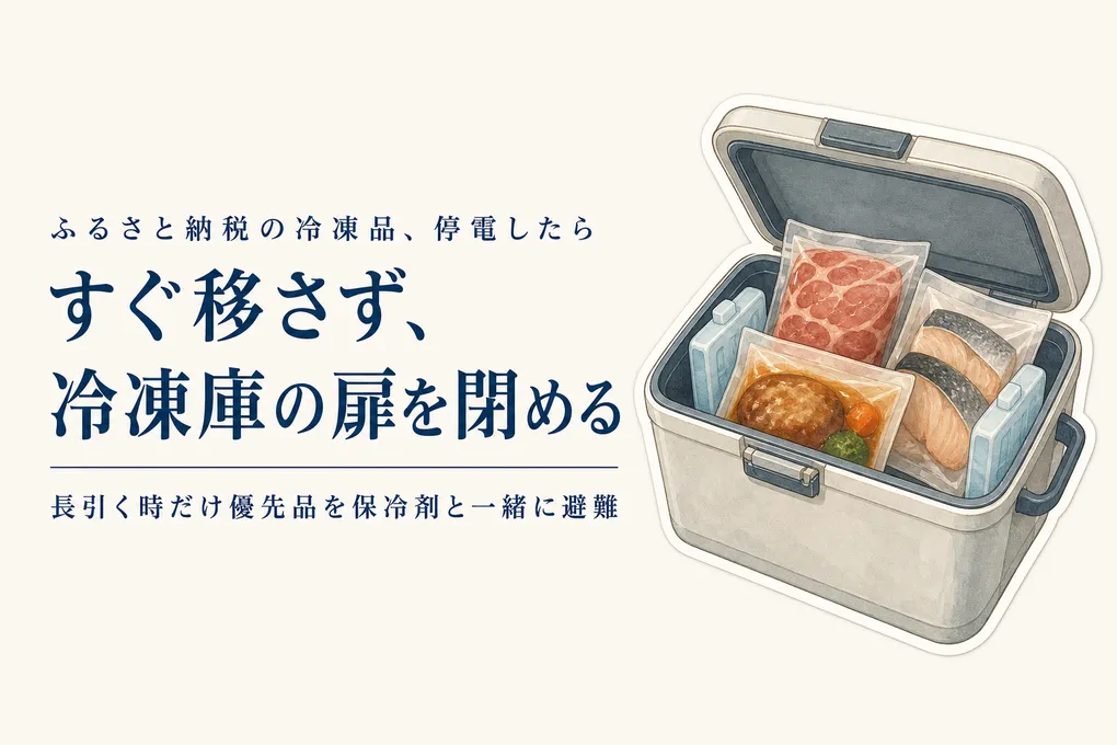 停電時の冷凍ストックにクーラーボックスは必要？保冷剤の備え方と選び方